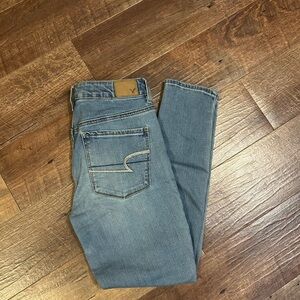 American Eagle Outfitters Light Blue Hi-Rise Jeggings